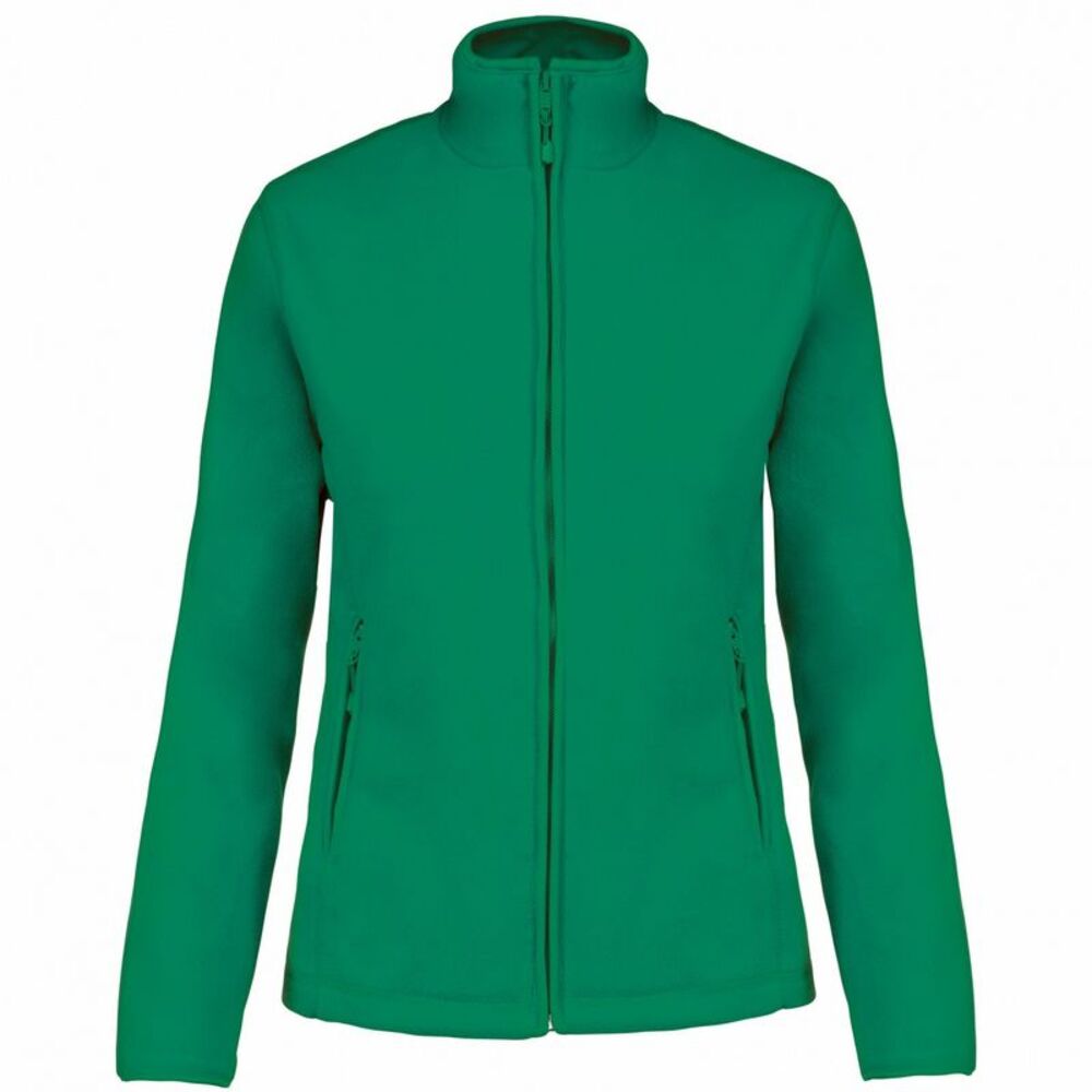 Kariban Womens/Ladies Maureen Microfleece Jacket / Kelly Green